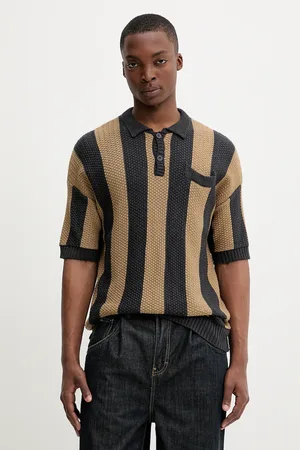 The Ragged Priest Polo męski kolor wzorzysty RPSS252030KW