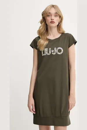 Liu Jo Sukienka kolor mini prosta VA5194.JS003