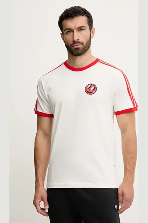 adidas T-shirt bawełniany Cali Tee męski kolor z nadrukiem JD0716