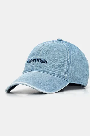 Calvin Klein Czapka z daszkiem bawełniana kolor z aplikacją LV04G5068G