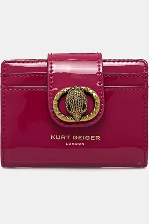 Kurt Geiger Portfel skórzany CHELSEA damski kolor 3735452309