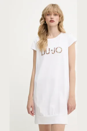 Liu Jo Sukienka kolor mini prosta VA5194.JS003