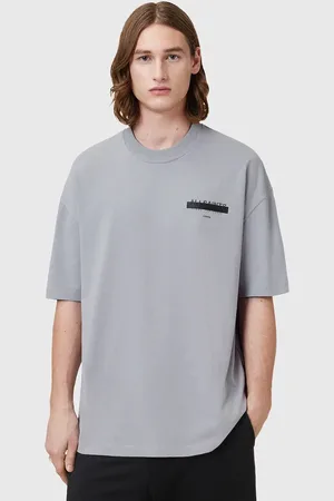 AllSaints T-shirt bawełniany REDACT SS CREW męski kolor z nadrukiem M002PC