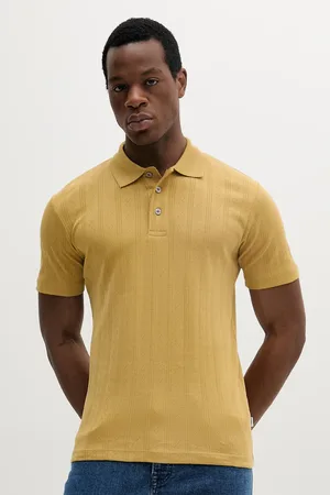 Lindbergh Polo bawełniane męski kolor gładki 30-404115