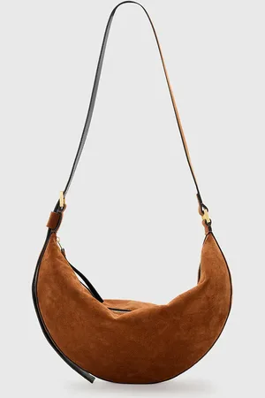AllSaints Torebka zamszowa HALFMOON kolor W337XC