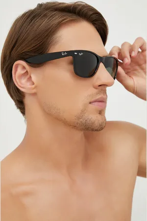 Ray-Ban Okulary przeciwsłoneczne NEW WAYFARER męskie kolor 0RB2132