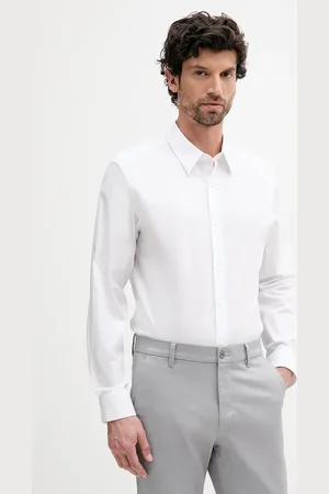 Calvin Klein Koszula męska kolor regular z kołnierzykiem klasycznym LV04LB148G