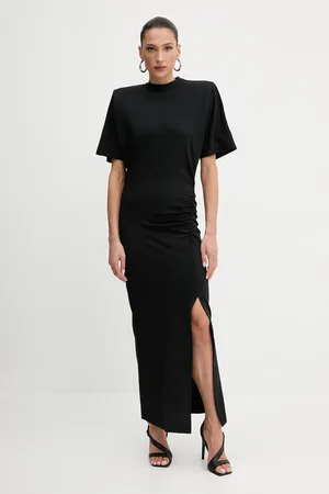 Pinko Sukienka bawełniana kolor maxi dopasowana 105219 A2M2