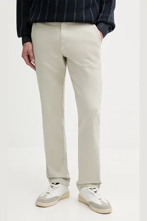 HUGO BOSS Spodnie męskie kolor proste 50542986