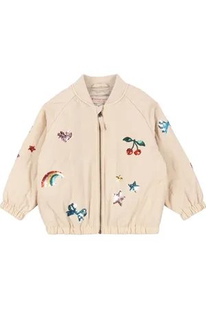 Konges Sløjd Kurtka bomber dziecięca JUNO SEQUIN BOMBER JACKET kolor KS103009