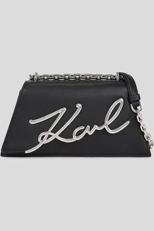 Karl Lagerfeld Torebka skórzana kolor A3W30138
