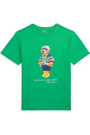 Ralph Lauren T-shirt bawełniany dziecięcy kolor z nadrukiem 323853828042