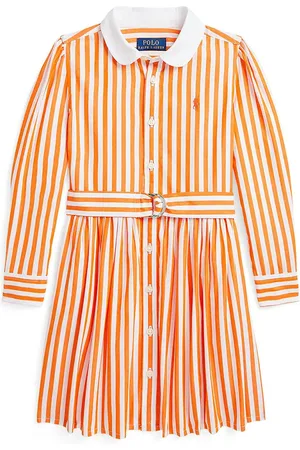 Ralph Lauren Sukienka bawełniana dziecięca kolor mini prosta 312957443002