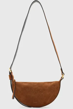 AllSaints Torebka zamszowa HALFMOON kolor W334XC