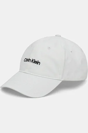 Calvin Klein Czapka z daszkiem bawełniana kolor z aplikacją LV04D5003G