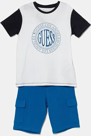 Guess Komplet bawełniany dziecięcy kolor N5GG06 K8HM4