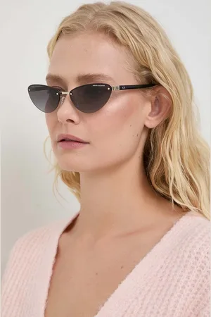Armani Exchange Okulary przeciwsłoneczne damskie kolor