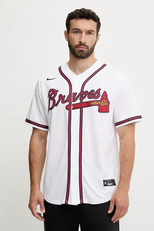 Nike Koszula Atlanta Braves męska kolor relaxed T770-AWWH-AW-XVH