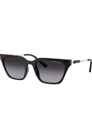 Armani Exchange Okulary przeciwsłoneczne damskie kolor bordowy 0AX4158S