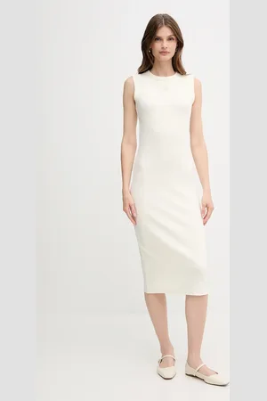 Calvin Klein Sukienka kolor midi dopasowana LV047C240G