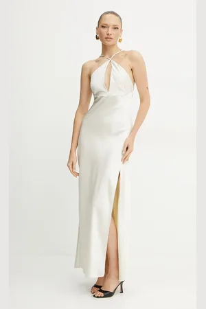 Patrizia Pepe Sukienka kolor maxi dopasowana 2A2877 A563