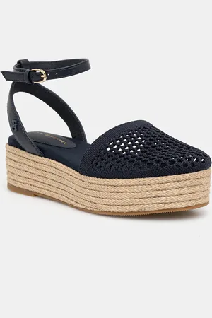 Tommy Hilfiger Espadryle KNIT MESH ESPADRILLE PLATFORM kolor na platformie FW0FW08743