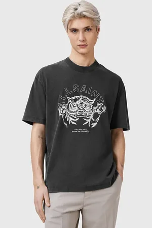 AllSaints T-shirt bawełniany BETTER męski kolor z nadrukiem M060PC