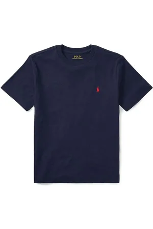 Ralph Lauren T-shirt bawełniany dziecięcy 323832904037 kolor gładki