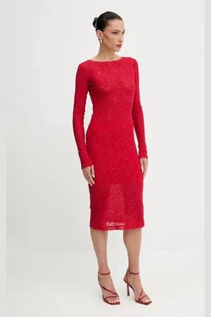 Pinko Sukienka kolor midi dopasowana 105227 A2M5