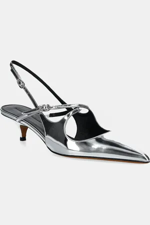 Proenza Schouler Szpilki skórzane Slash kolor SH252038