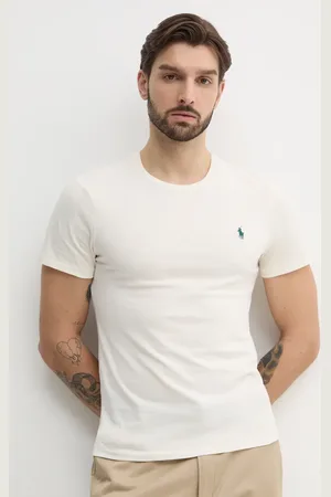 Ralph Lauren T-shirt bawełniany męski kolor gładki 710671438