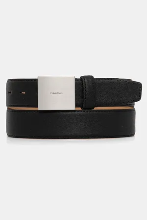 Calvin Klein Pasek skórzany męski kolor LV04D7013G