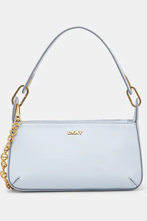 DKNY Torebka skórzana kolor R44EKI56