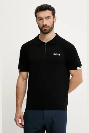 HUGO BOSS Polo męski kolor gładki 50537146