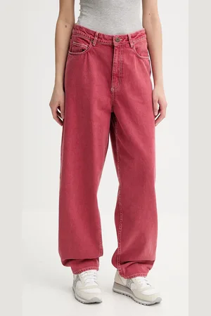 American Vintage Jeansy damskie high waist UZA11AE25