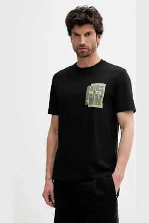 HUGO BOSS T-shirt bawełniany męski kolor z nadrukiem 50546920