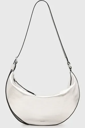 AllSaints Torebka skórzana HALF kolor W336XC