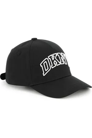 DKNY Czapka z daszkiem bawełniana dziecięca kolor z nadrukiem D62100