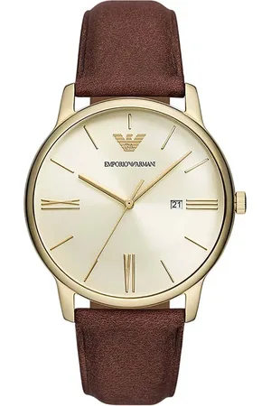 Emporio Armani Zegarek męski kolor czarny