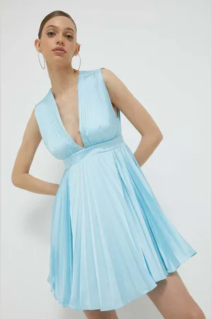 Abercrombie & Fitch Sukienka kolor mini rozkloszowana