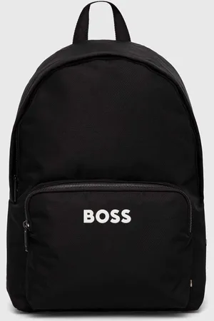 HUGO BOSS Plecak męski kolor duży z aplikacją