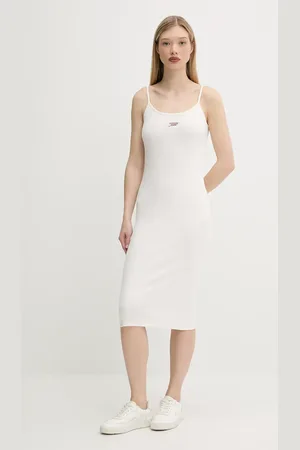 Tommy Hilfiger Sukienka kolor midi dopasowana DW0DW20330