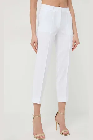 Michael Kors Spodnie damskie kolor proste high waist