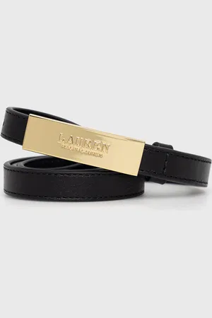 Ralph Lauren Pasek skórzany 412873090001 damski kolor