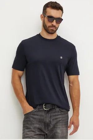 HUGO BOSS T-shirt bawełniany męski kolor gładki 50520298