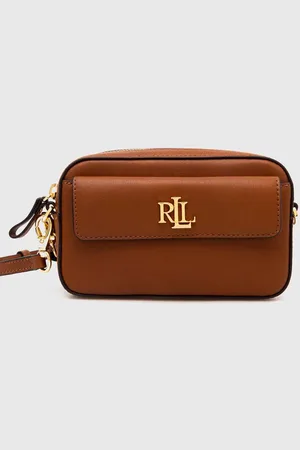 Ralph Lauren Torebka skórzana kolor 432934353