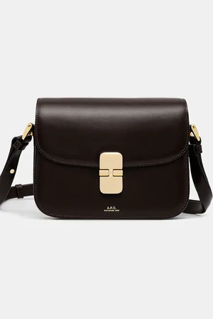 A.P.C. Torebka skórzana Sac Grace Mini PXBMW-F61515 BLACK kolor