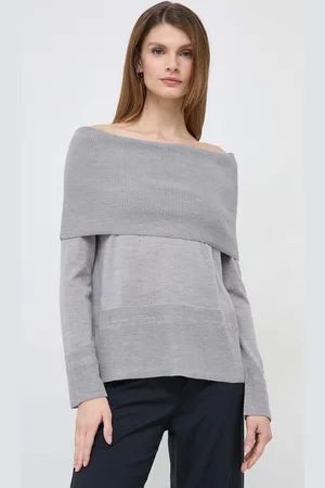 Max Mara Sweter wełniany damski kolor lekki 2416361037600