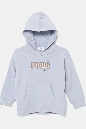 PUMA Bluza dziecięca HELLO KITTY & FRIENDS Relaxed Hoodie TR kolor z kapturem z nadrukiem 630063