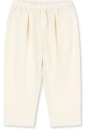 Konges Sløjd Spodnie lniane dziecięce CELEBRATION FRANZEN PANTS kolor gładkie KS103574